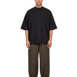 T-shirt boxy in nero 