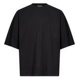 T-shirt boxy in nero 