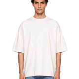 T-shirt boxy in bianco 