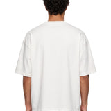 T-shirt boxy in bianco 