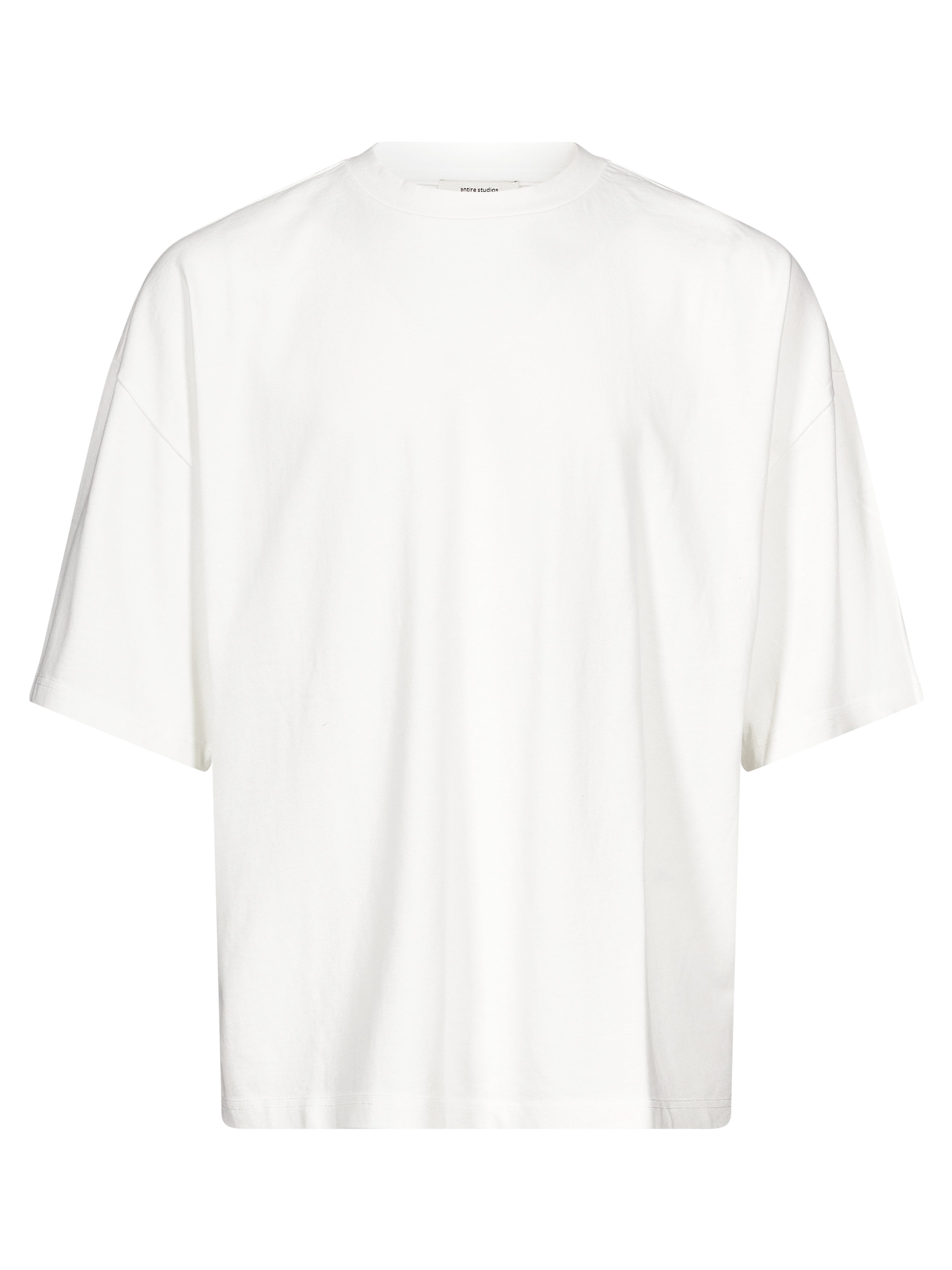T-shirt boxy in bianco 