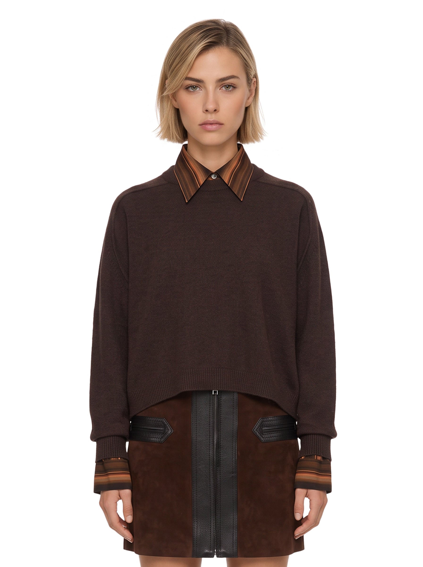 Maglia Gaston in marrone 