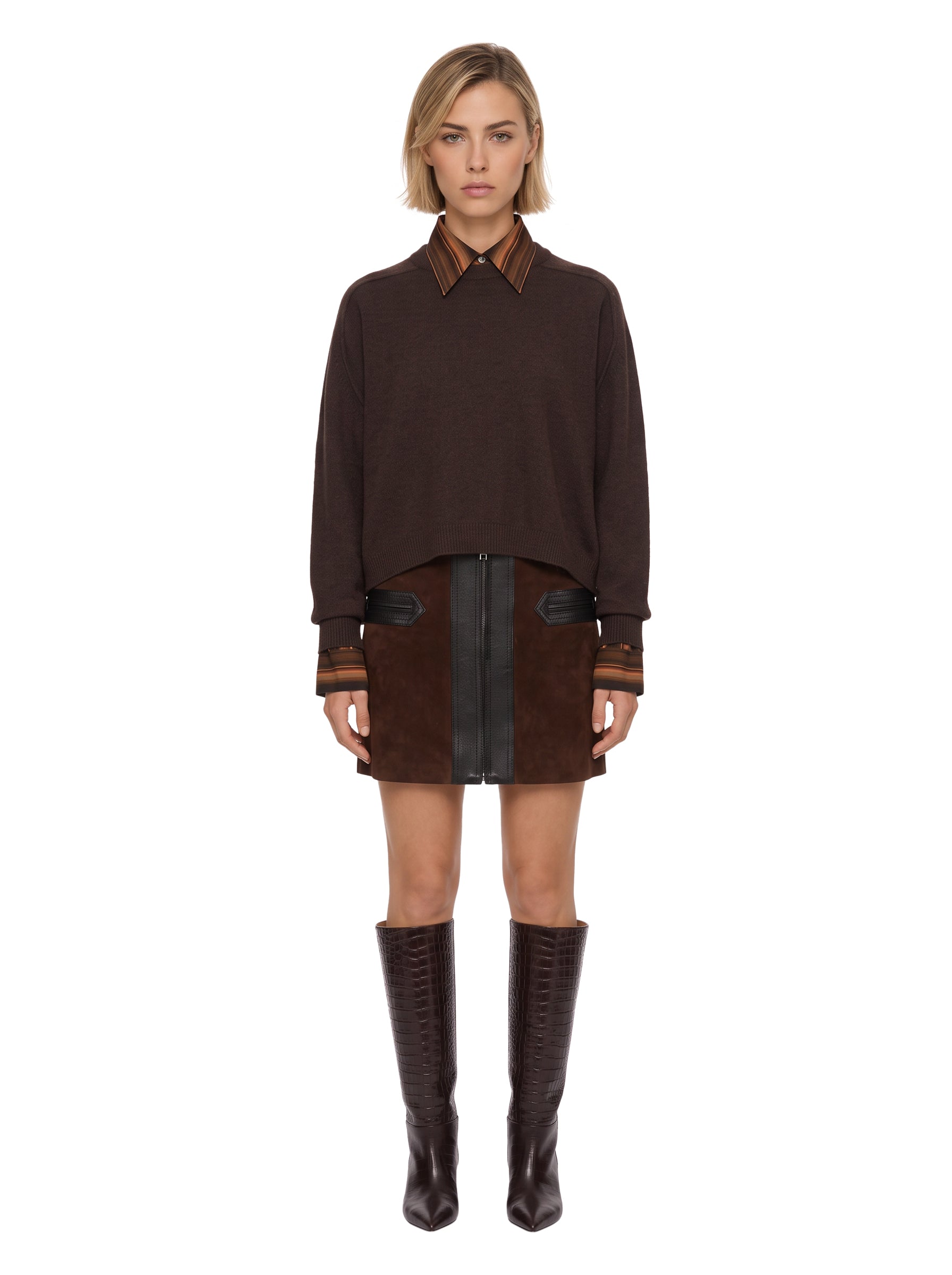 Maglia Gaston in marrone 