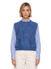 Maglia Belen smanicata in blu
