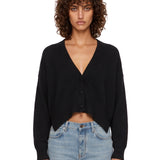 Cardigan Fiorella in nero 