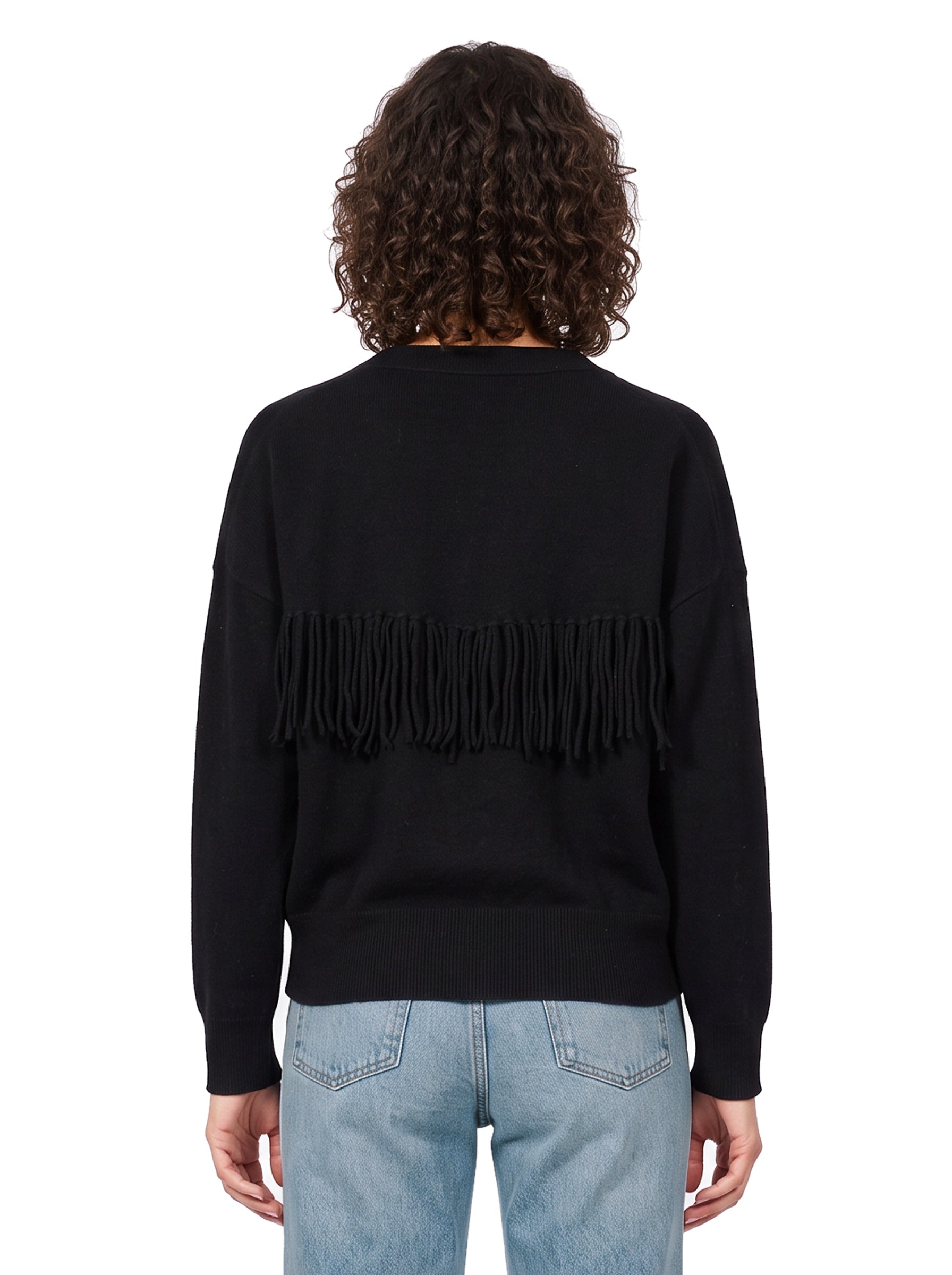 Cardigan Fiorella in nero 