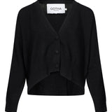 Cardigan Fiorella in nero 