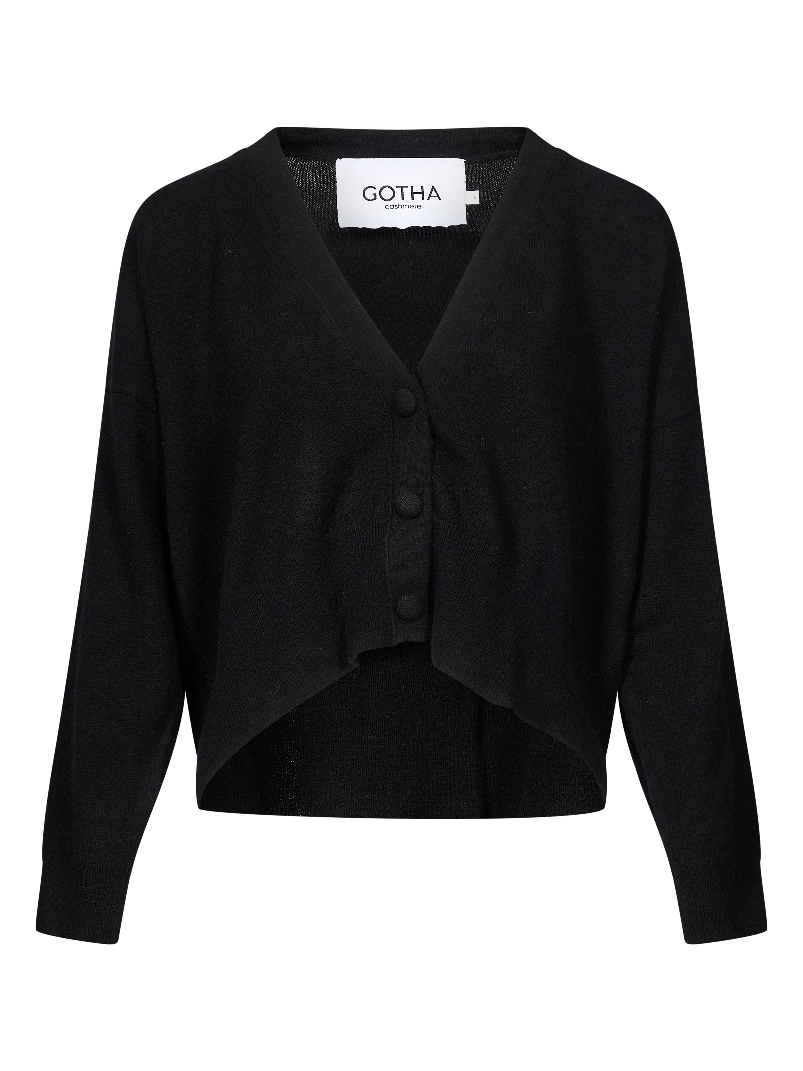 Cardigan Fiorella in nero 