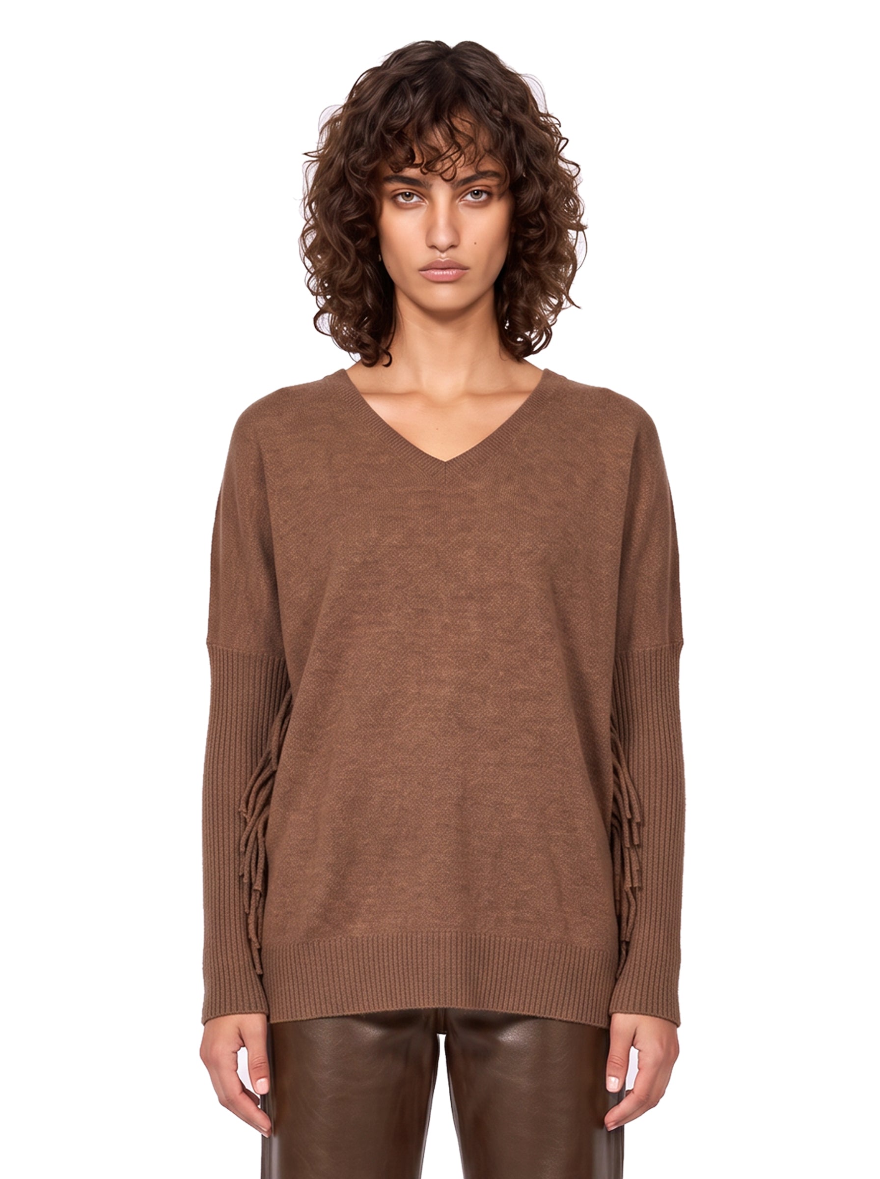 Maglia Fenna in marrone 
