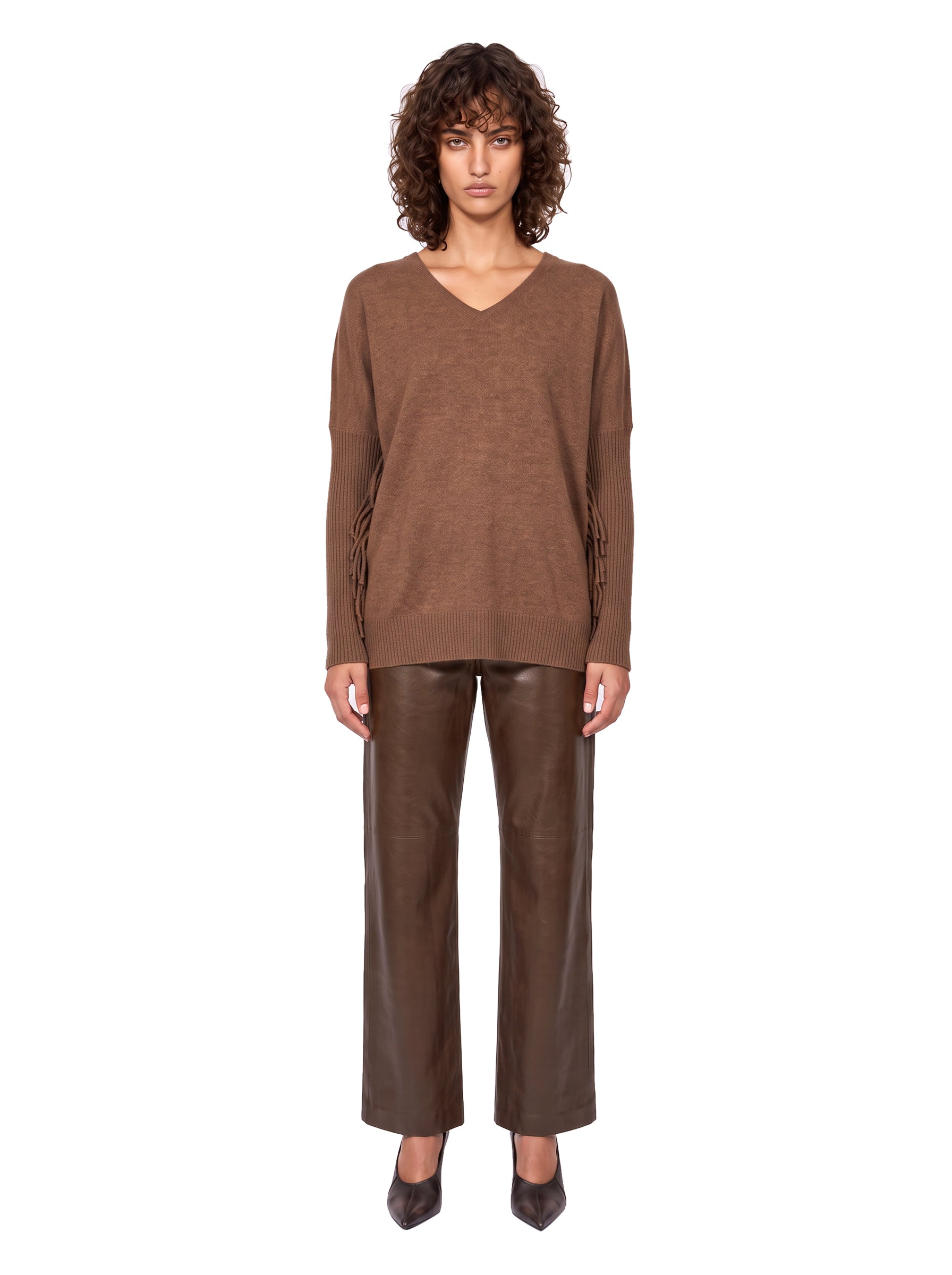 Maglia Fenna in marrone 