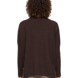 Maglia Faustine in marrone scuro 