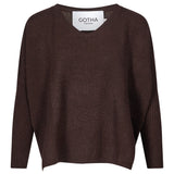 Maglia Faustine in marrone scuro 