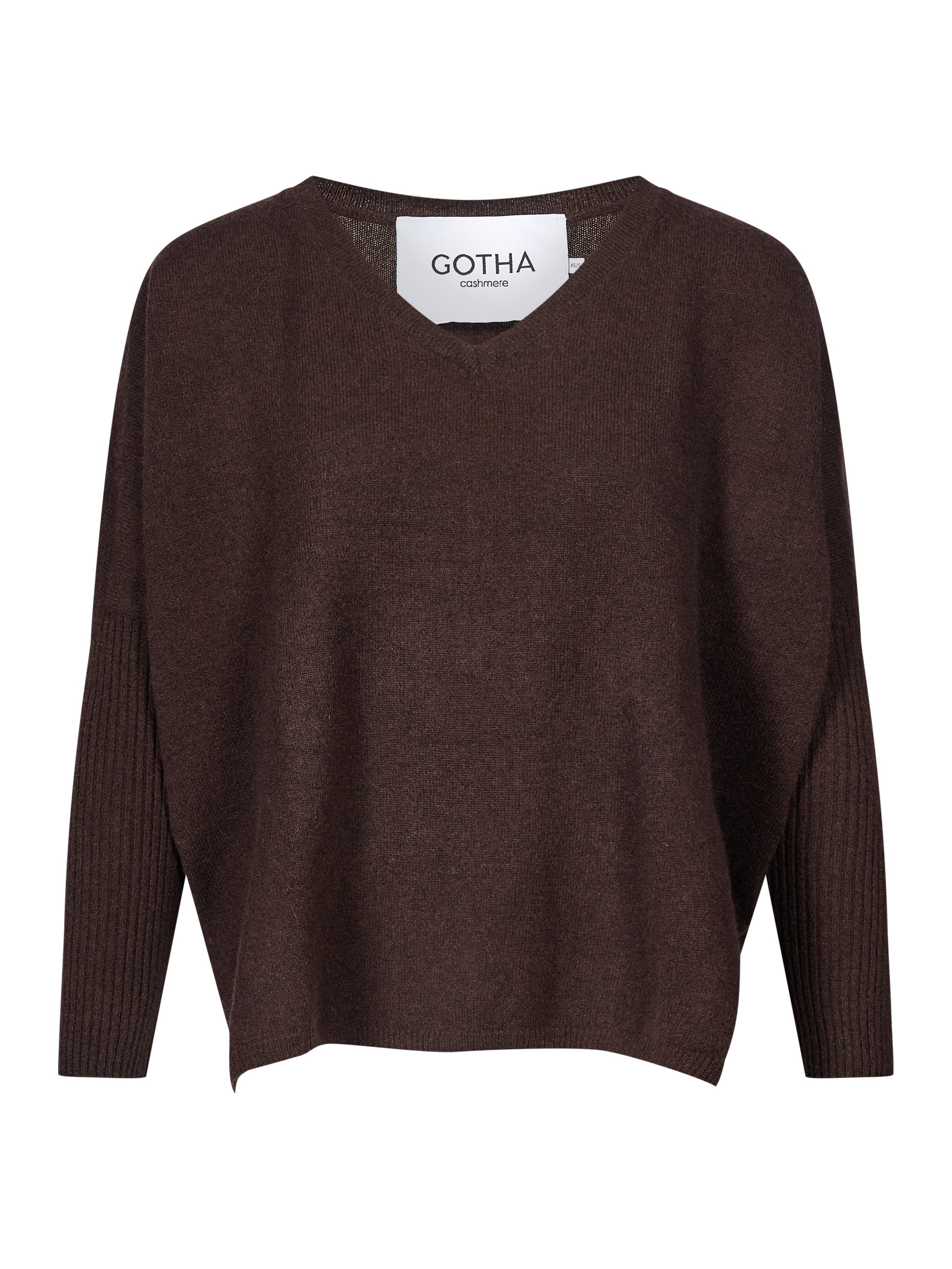 Maglia Faustine in marrone scuro 