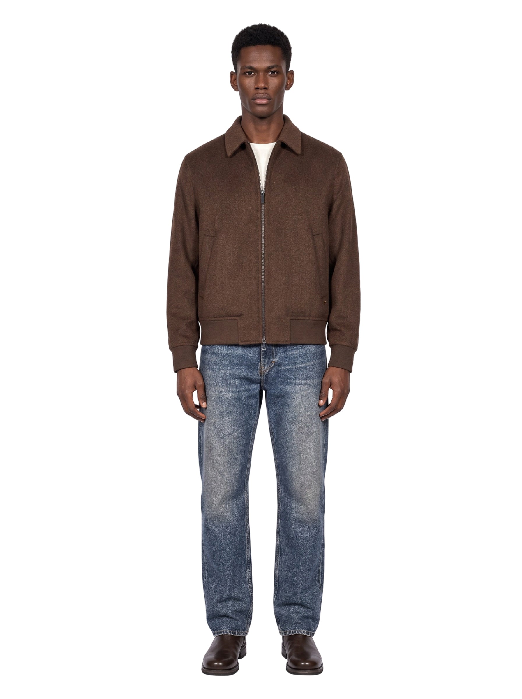 Bomber Circus in marrone 