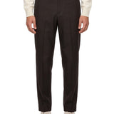 Pantaloni Diky in marrone 
