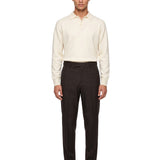 Pantaloni Diky in marrone 