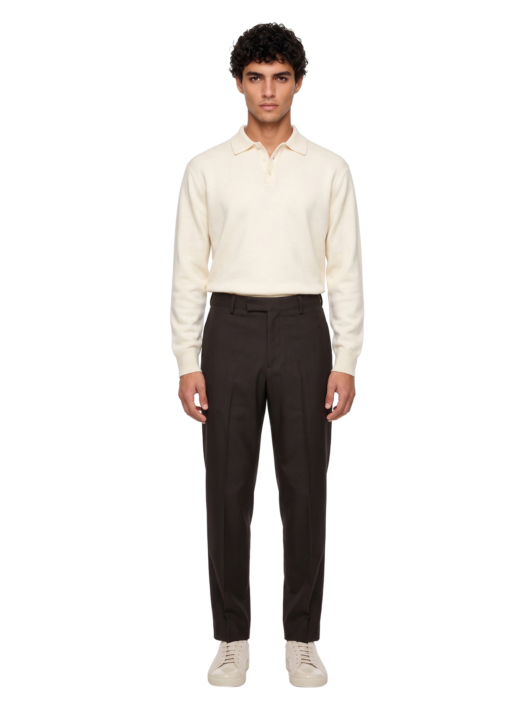 Pantaloni Diky in marrone 