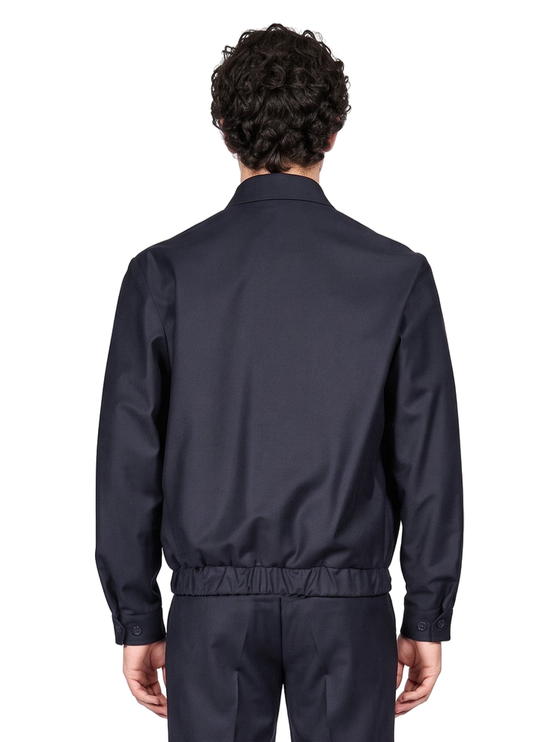 Giacca camicia Domi in blu 