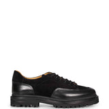 Derby stringate in nero 