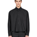 Overshirt Arpinova in nero 