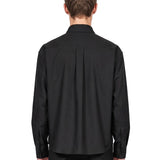 Overshirt Arpinova in nero 