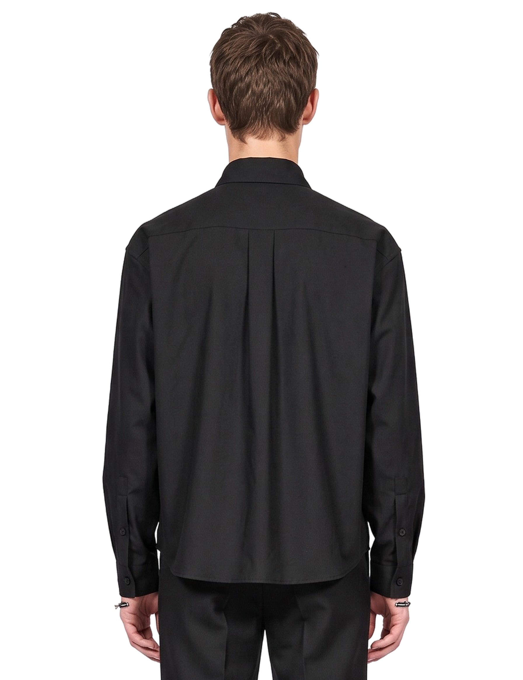Overshirt Arpinova in nero 