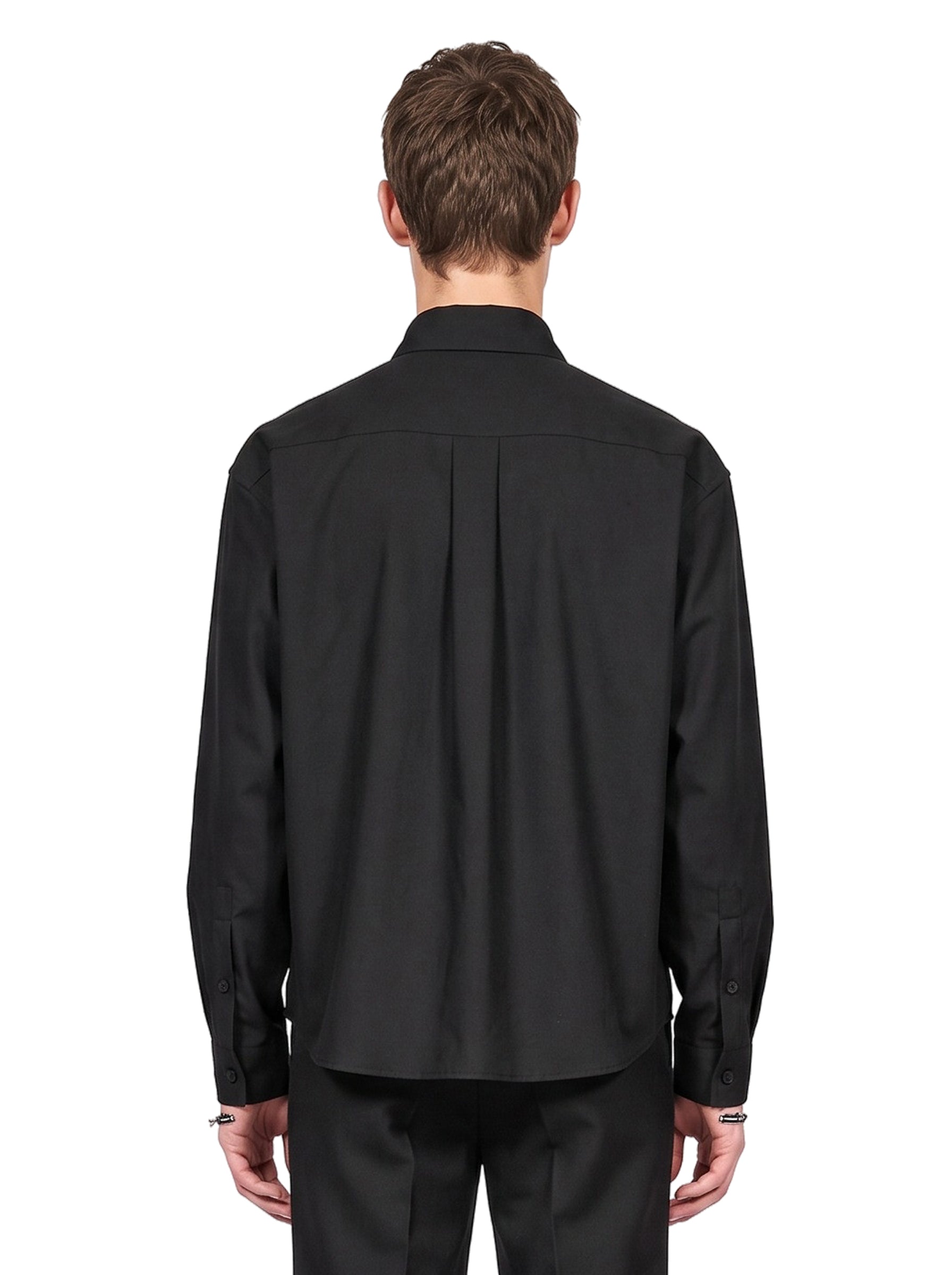 Overshirt Arpinova in nero 