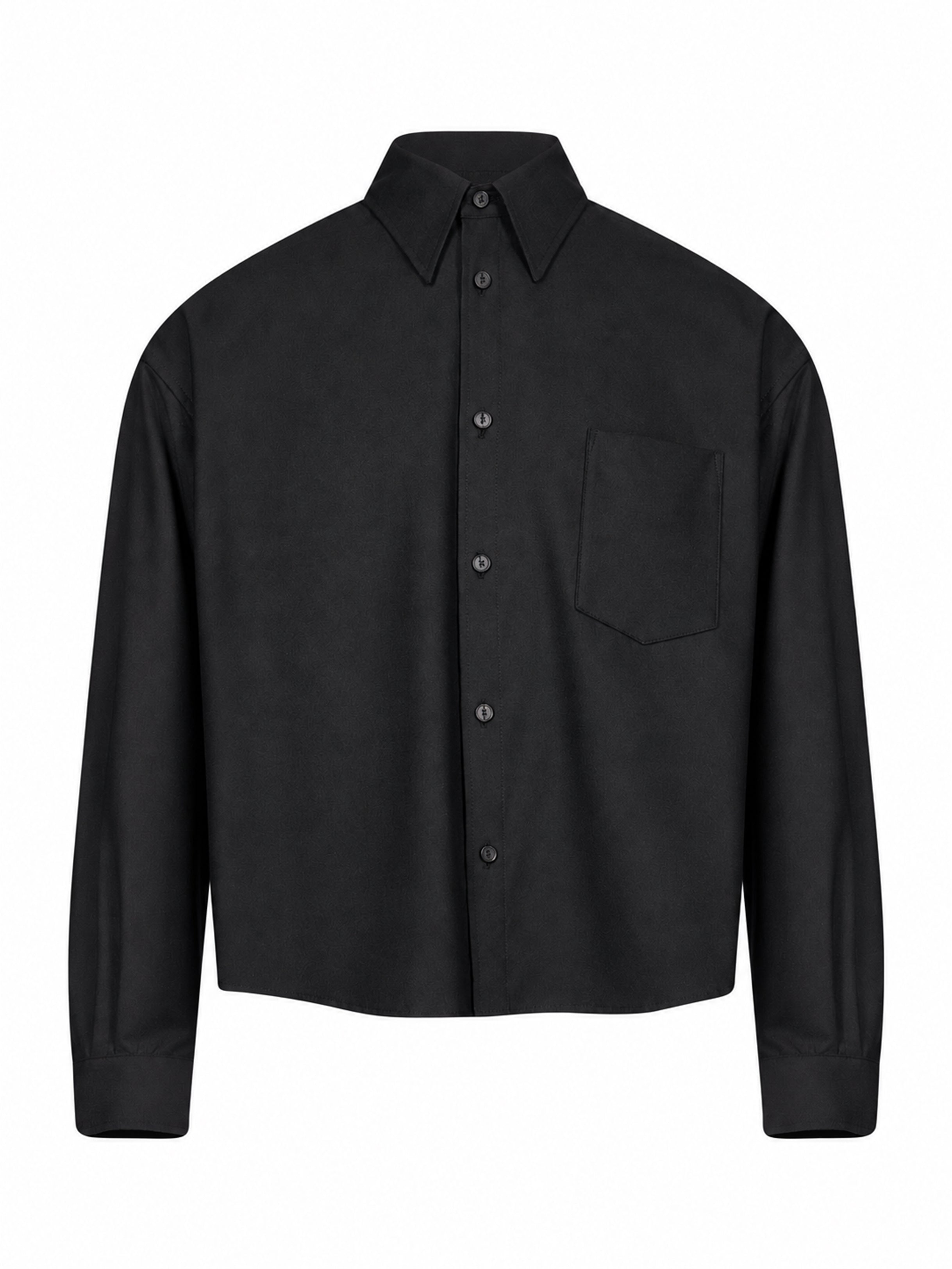 Overshirt Arpinova in nero 