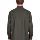 Overshirt Arpinova in verde 