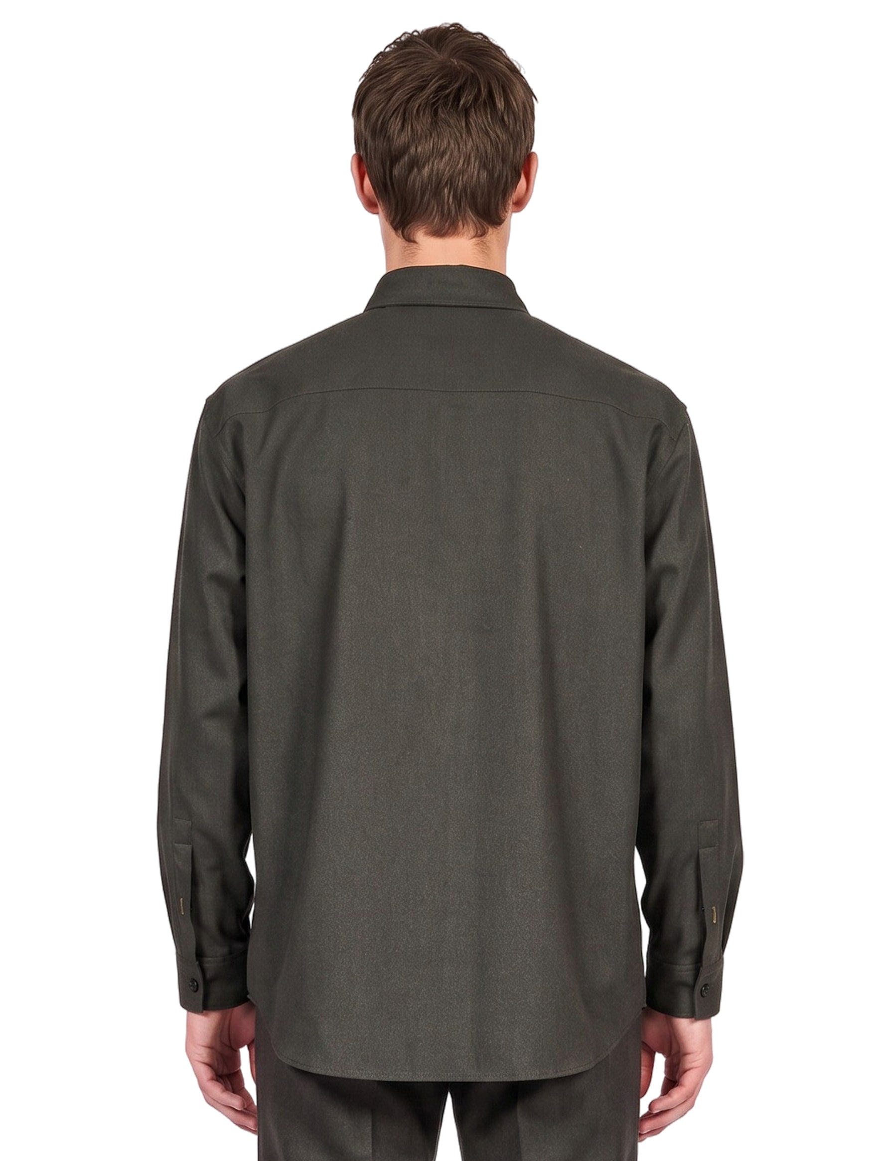 Overshirt Arpinova in verde 
