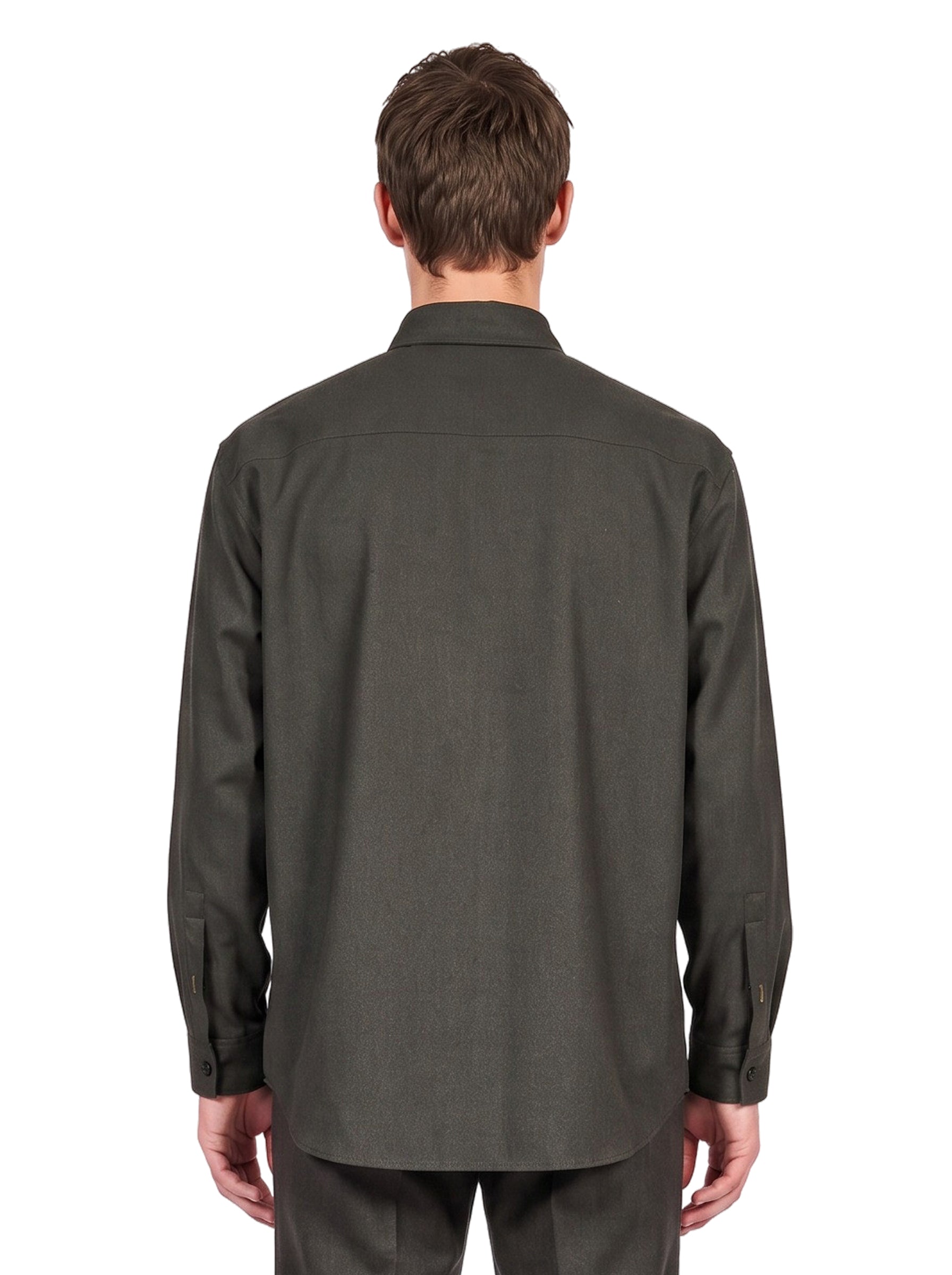 Overshirt Arpinova in verde 