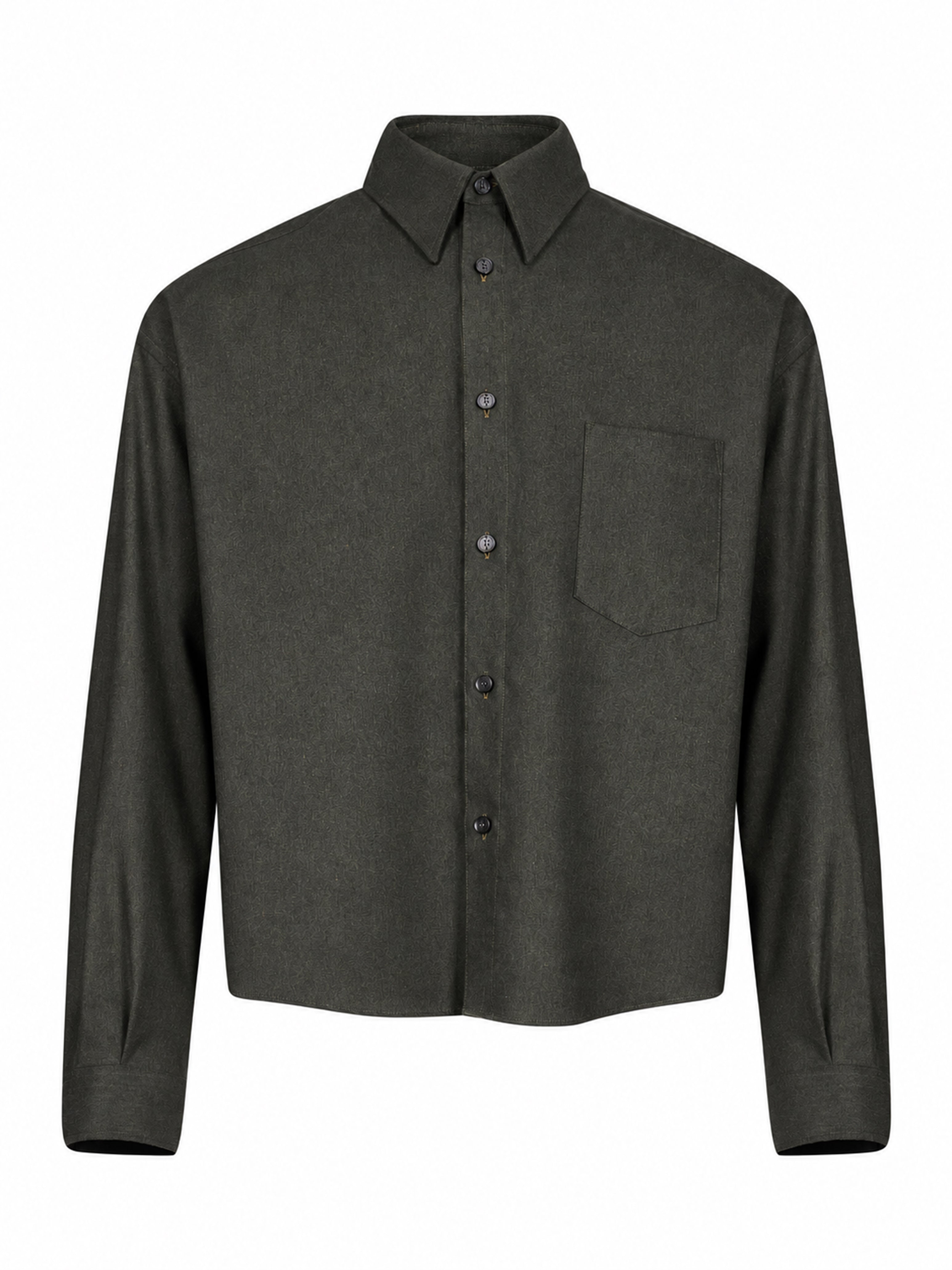 Overshirt Arpinova in verde 