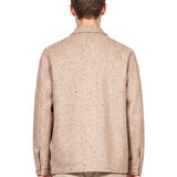 Giacca in tweed Castelluccio in beige 