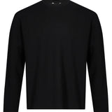Maglia girocollo Fiumara in nero 
