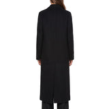 Cappotto monopetto lungo in nero 