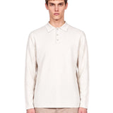 Polo in maglia Margrande in avorio 