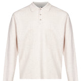 Polo in maglia Margrande in avorio 