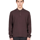 Polo in maglia Margrande in marrone 