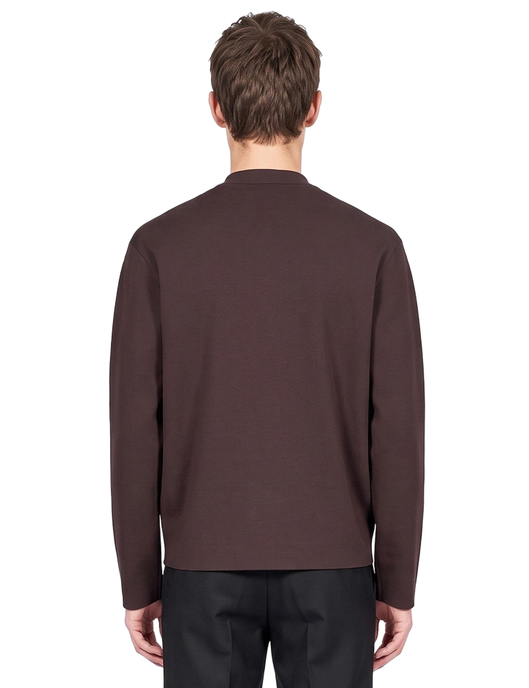 Polo in maglia Margrande in marrone 