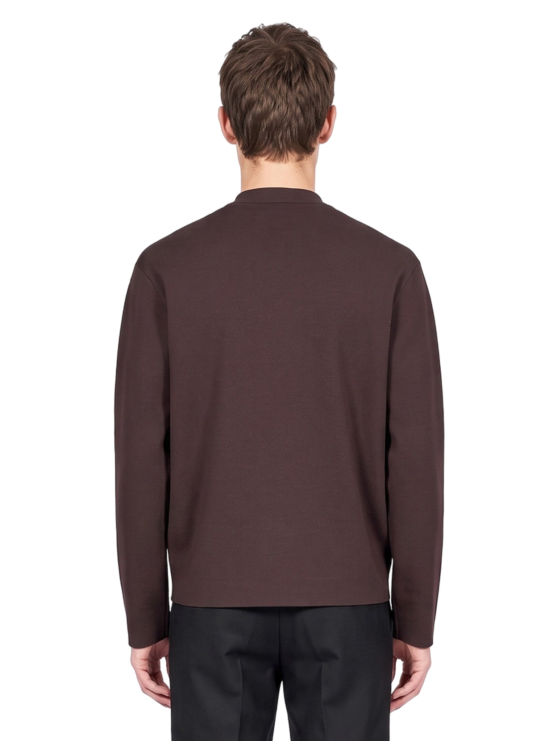Polo in maglia Margrande in marrone 