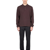 Polo in maglia Margrande in marrone 