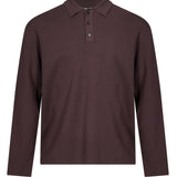 Polo in maglia Margrande in marrone 