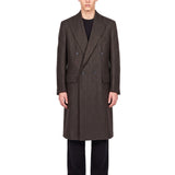 Cappotto doppiopetto Martinafranca in marrone 