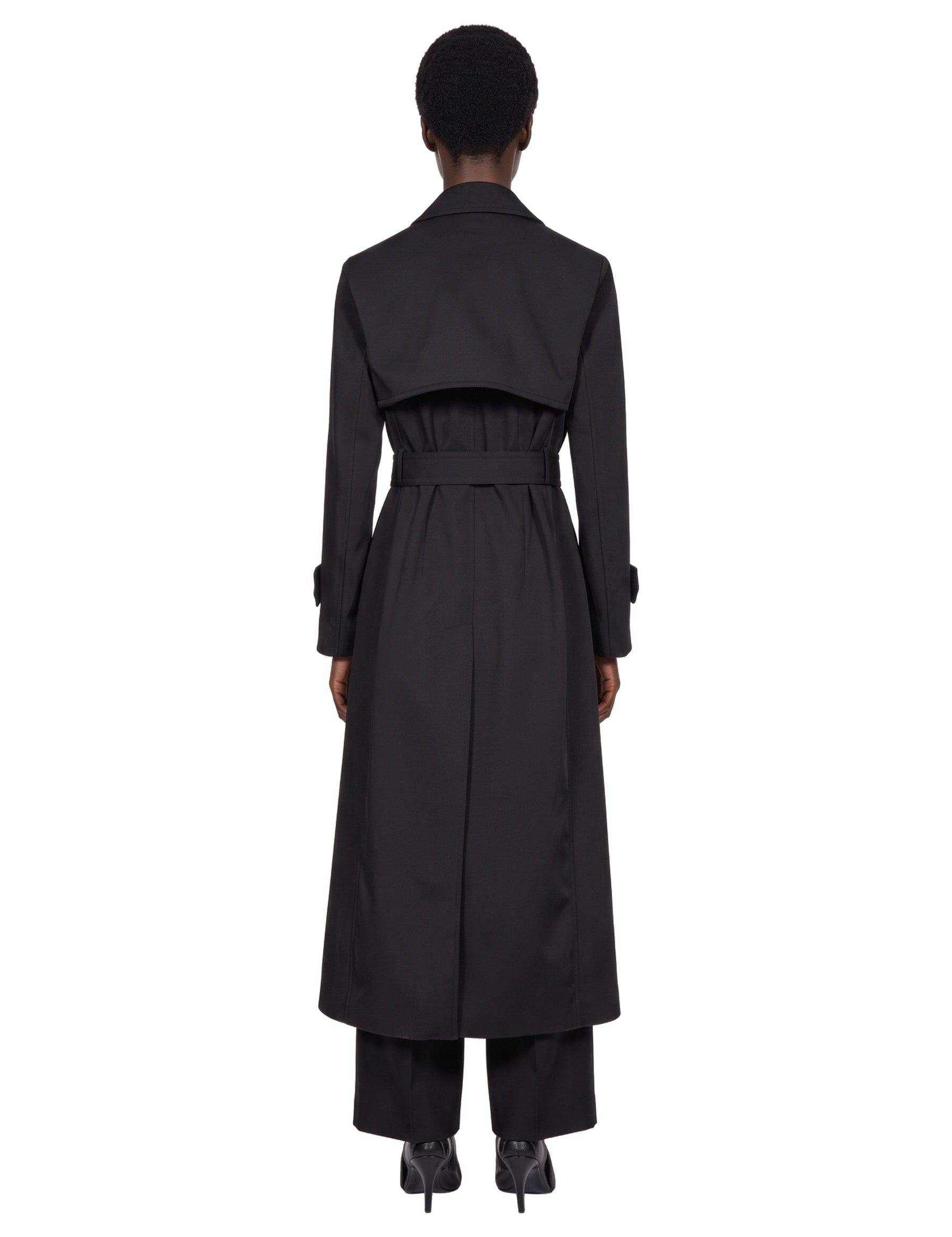 Trench Rivabella in nero 