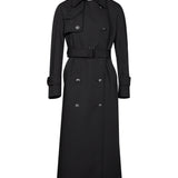 Trench Rivabella in nero 