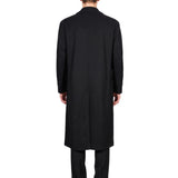 Cappotto doppiopetto Statte in nero 