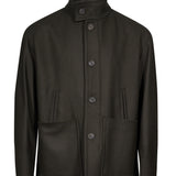 Cappotto corto Tertiveri in verde 