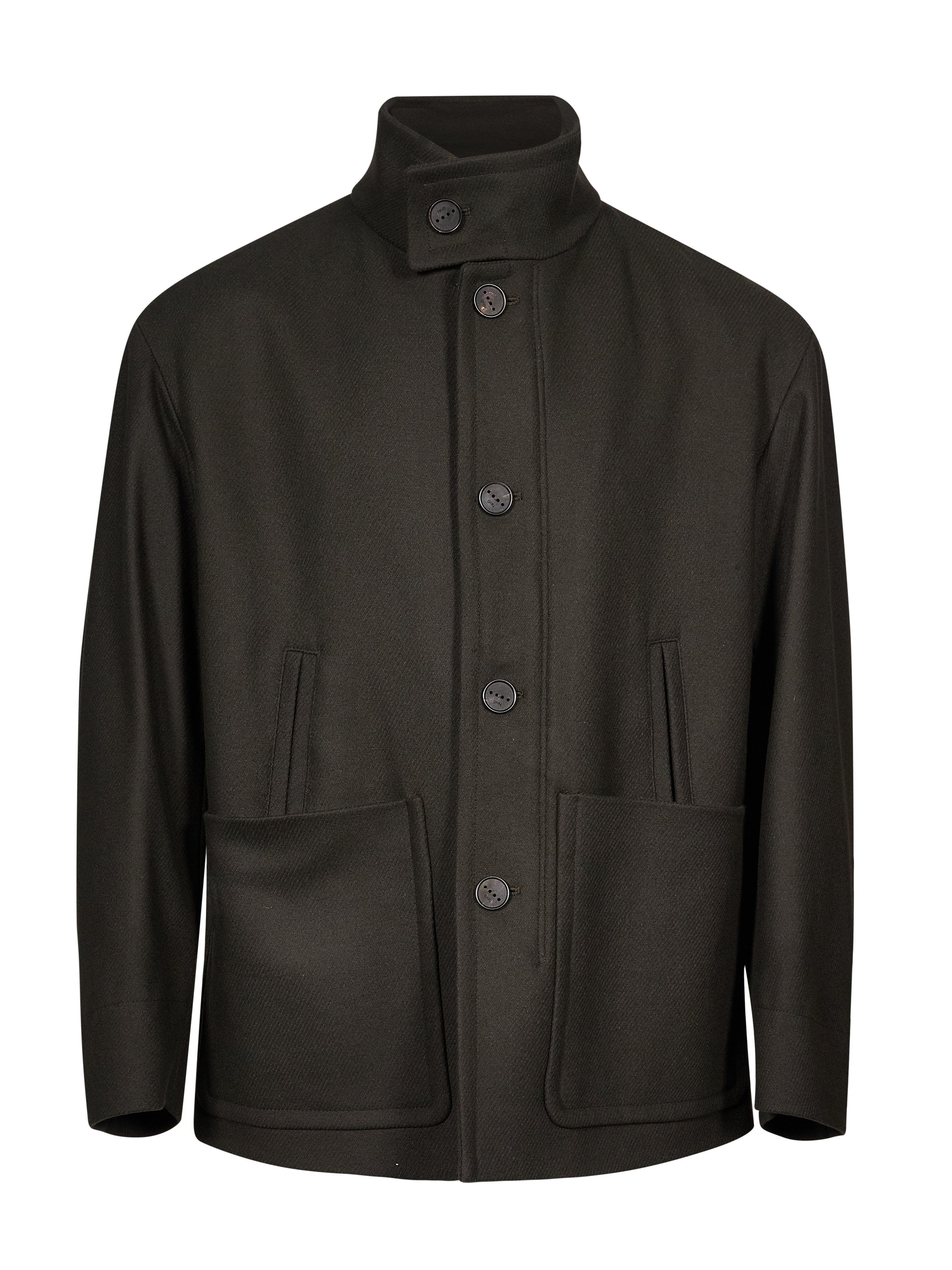 Cappotto corto Tertiveri in verde 