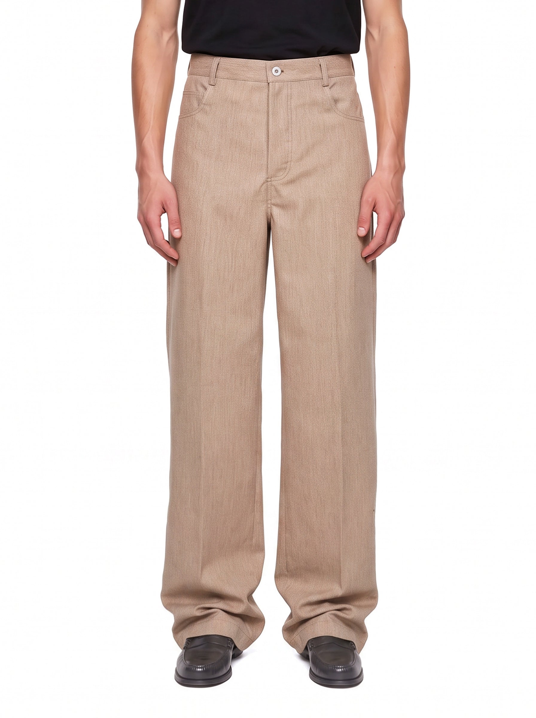 Pantaloni Torrefiume in beige 