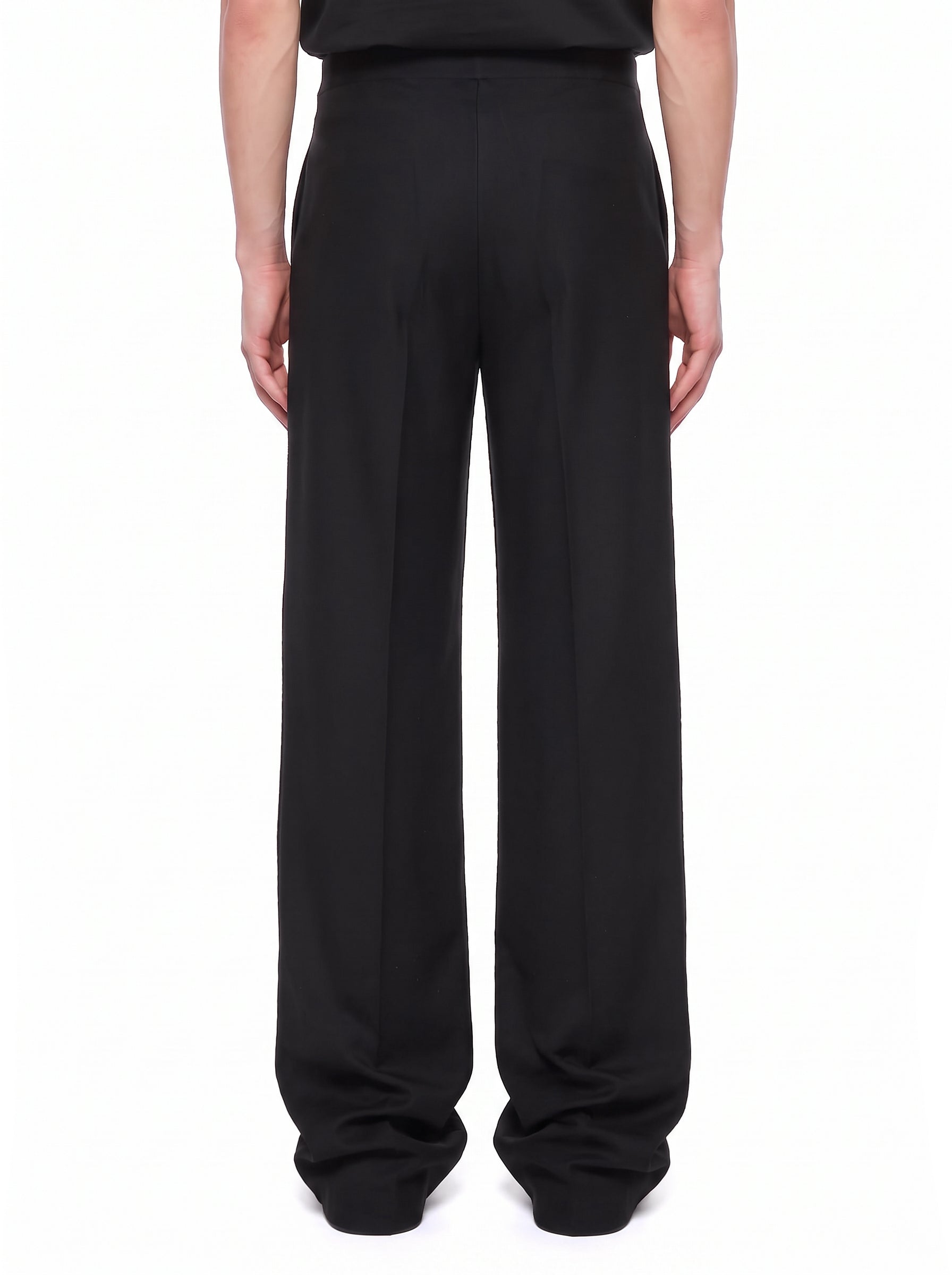 Pantaloni in maglia Torremazza in nero 
